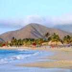 Pulau wisata margareta di karibia venezuela