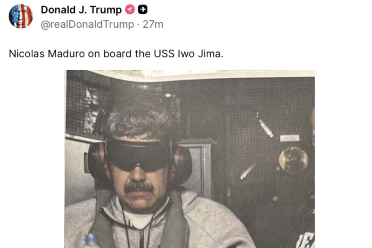 As vs venezuela panas trump rilis maduro ditahan di kapal perang catrawarta As vs venezuela panas trump rilis maduro ditahan di kapal perang