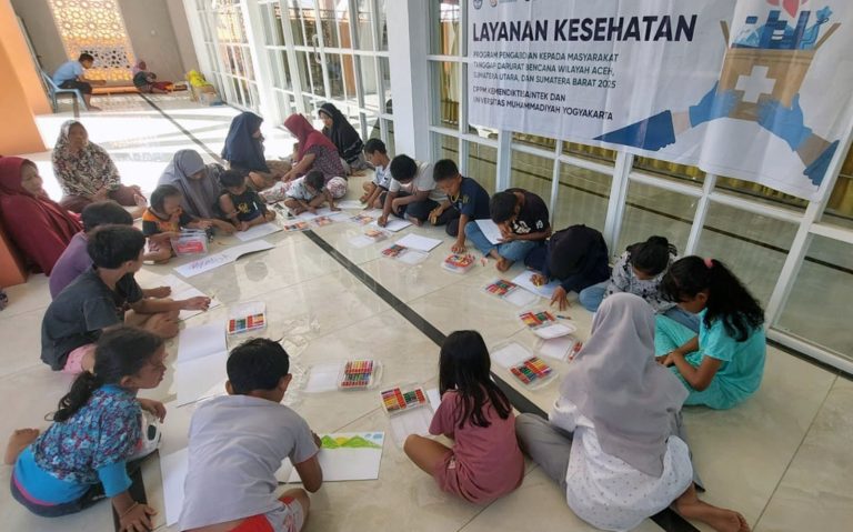 Pentingnya Dukungan Psikososial bagi Anak di Lokasi Bencana