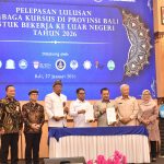 Pelepasan lulusan lembaga kursus untuk bekerja di luar negeri