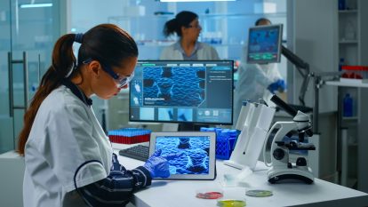 Doter di laboratorium