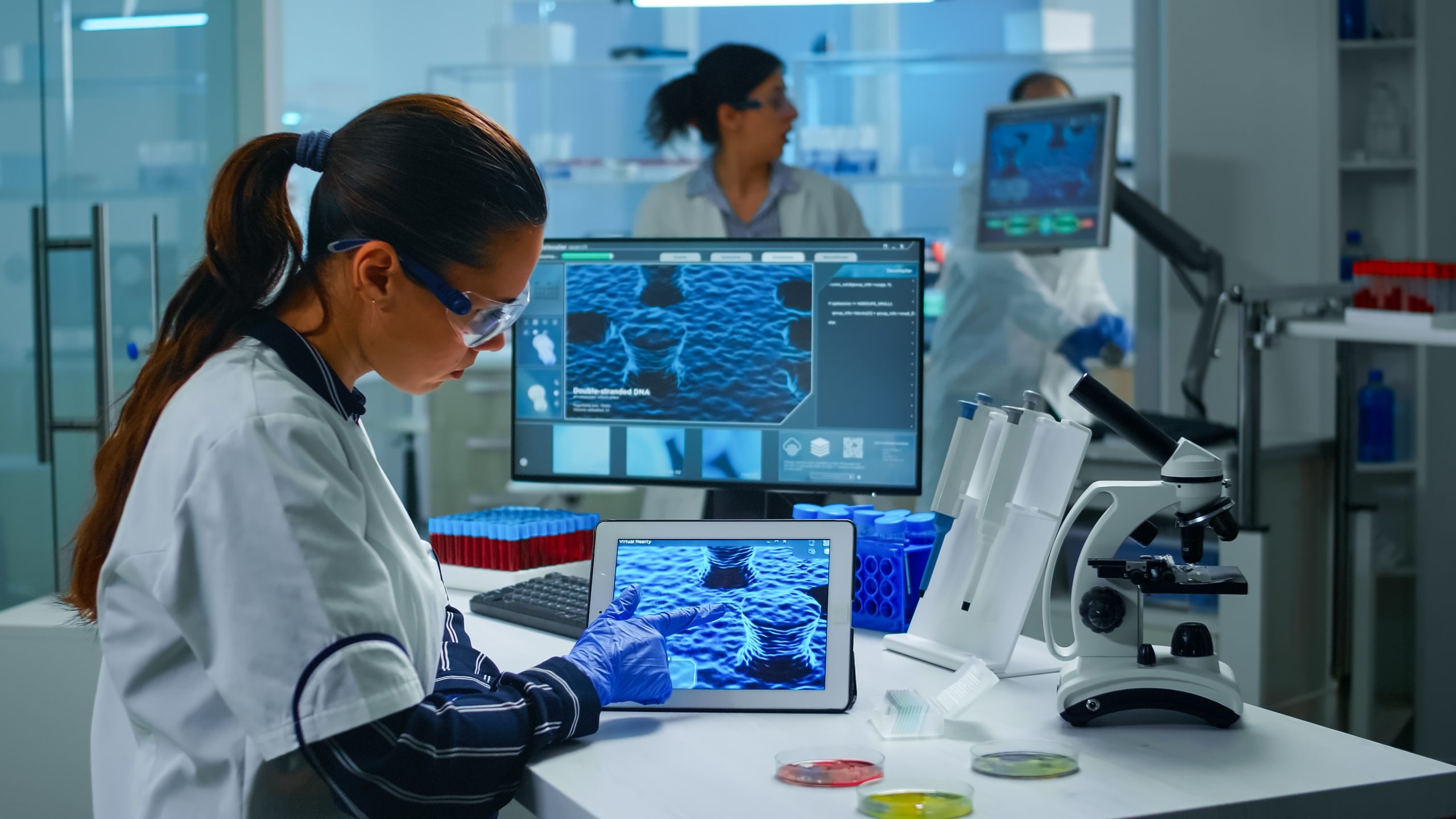 Doter di laboratorium