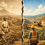 Dulu kopi dan tebu dipaksa untuk kolonial Kini sawit dan tambang mendominasi lanskap Wajahnya berubah tapi pertanyaannya sama siapa yang benar benar menikmati hasil tanah indonesia