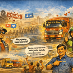 Ilustrasi konten sopir