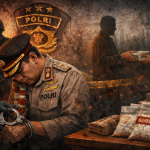Ilustrasi polisi yang terjerat kasus narkoba