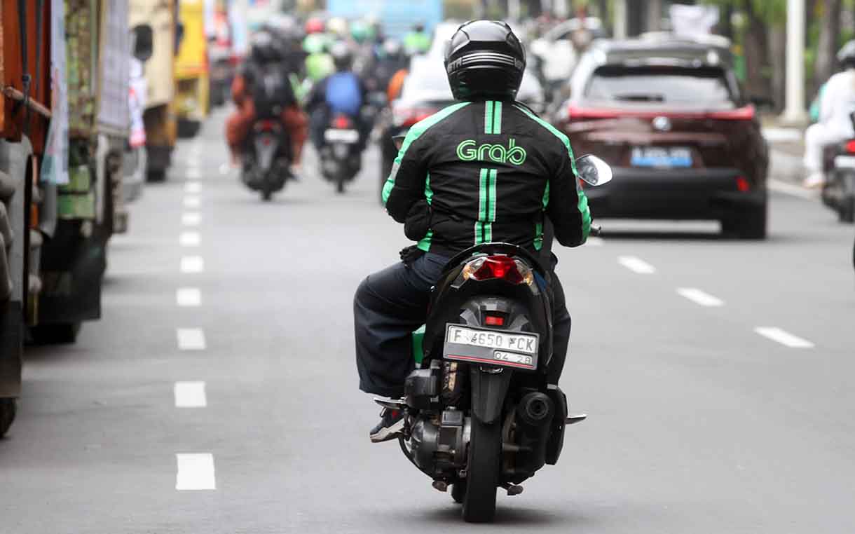 Driver ojek online catrawarta