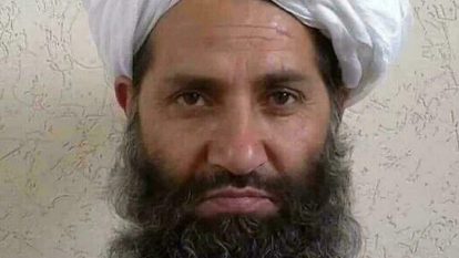 Pemimpin Taliban Hibatullah Akhundzada.