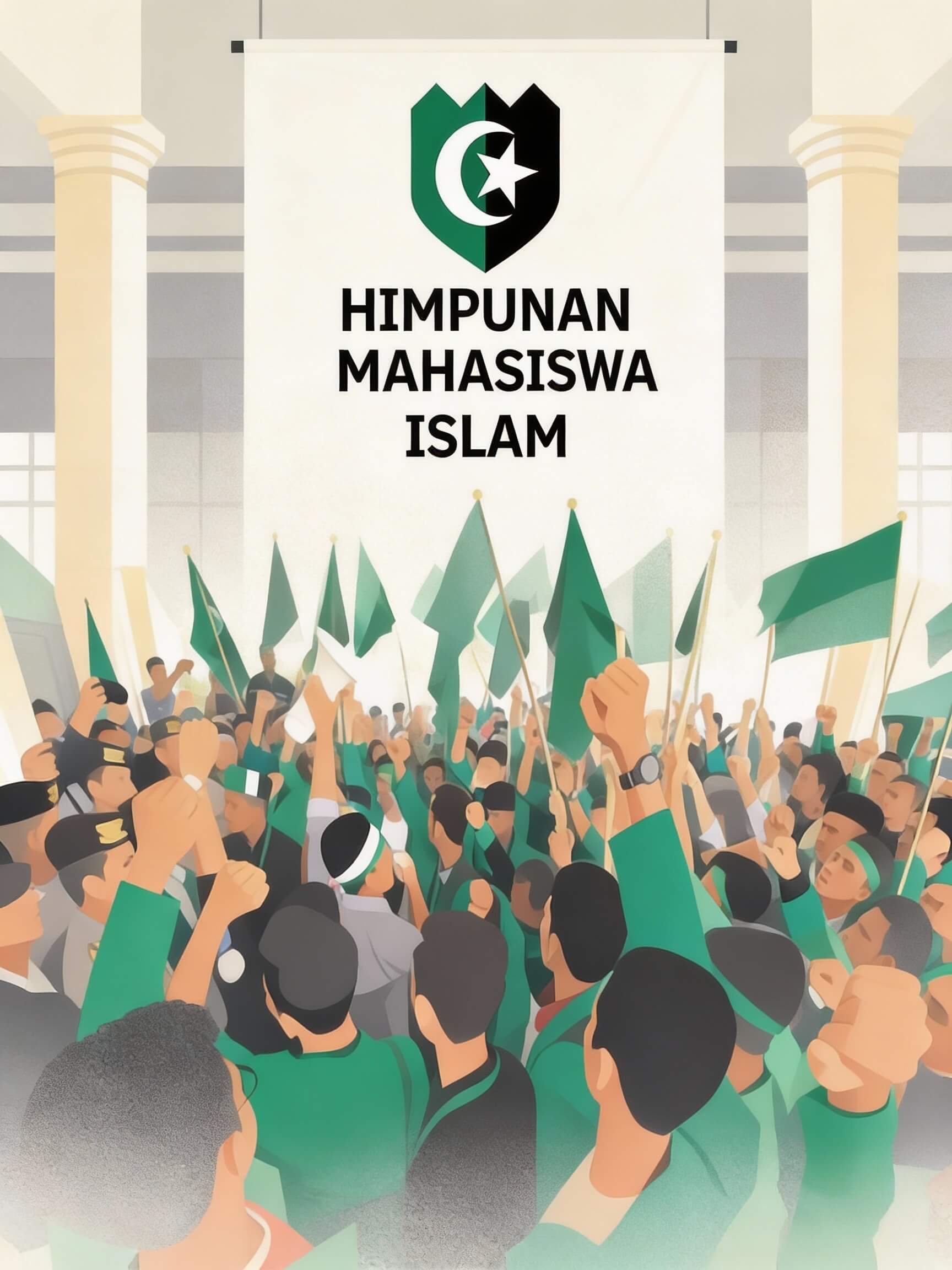 Ilustrasi hmi catrawarta