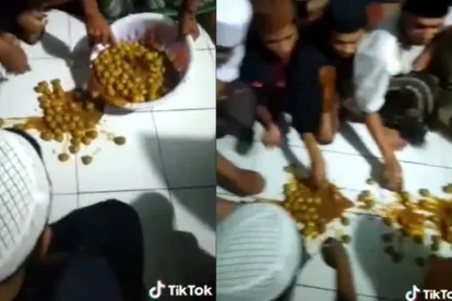 Santri makan di lantai, seperti kucing, tanpa alas dan tanpa ruang layak. Di sejumlah pesantren, kondisi serba kekurangan kerap dinarasikan sebagai “latihan prihatin”, padahal memunculkan pertanyaan serius tentang martabat, keadilan, dan relasi kuasa di baliknya.