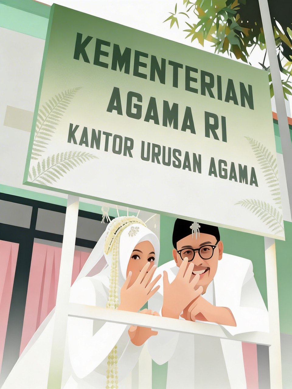 Nikah di kua keberanian menolak gensi catrawarta