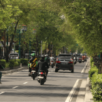 Pemandangan sepi yang sukar ditemukan di jogja hari ini