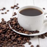 Ilustrasi kopi hitam