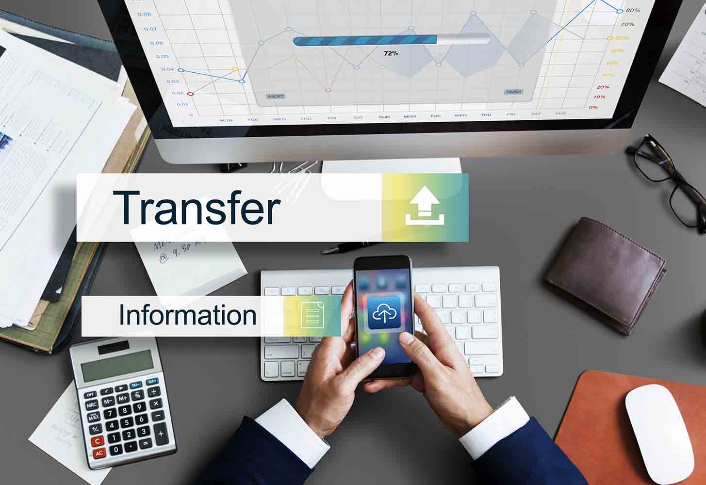 Data ilustrasi transfer data catrawarta