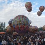 Puncak festival balon udara di alun alun wonosobo minggu 29 maret 2026 Foto agus hidayat