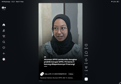 Pengakuan seorang mantan akuntan di Satuan Pelayanan Pemenuhan Gizi (SPPG) Lembursitu, Kota Sukabumi, memicu sorotan publik setelah ia mengungkap dugaan manipulasi laporan pengadaan bahan pangan dalam pelaksanaan program Makan Bergizi Gratis (MBG).