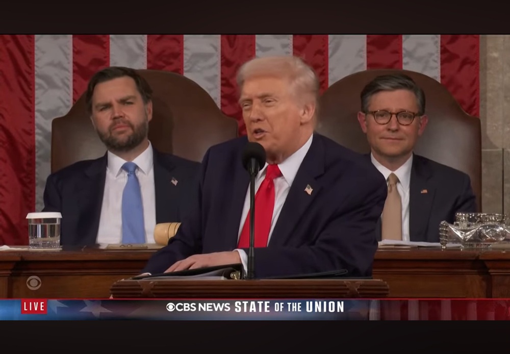 Pidato trump selasa 10032026 Sumber face the nation