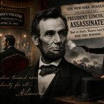 14 april 1865 abraham lincoln datang ke teater ford untuk menonton pertunjukan Tidak ada tanda bahwa beberapa jam kemudian sejarah amerika akan berubah arah Satu tembakan dilepaskan