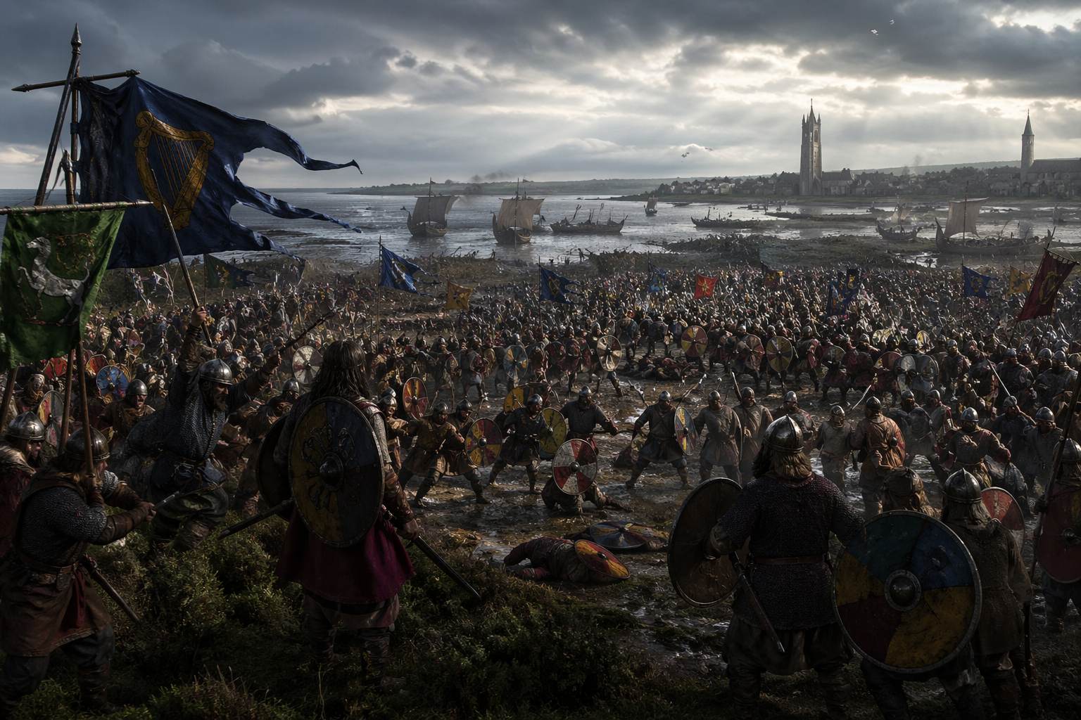 Pertempuran clontarf 1014 konflik yang kerap disederhanakan sebagai irlandia melawan viking padahal melibatkan aliansi yang jauh lebih kompleks