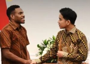 Pertemuan Gibran dan Mahasiswa Asmat, Sekolah Lapang Sagu Jadi Bahasan Serius