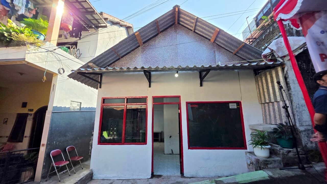 Bedah rumah ngampilan jogja catrawarta Rumah yang telah diperbaiki dalam program bedah rumah pemkot yogyakarta