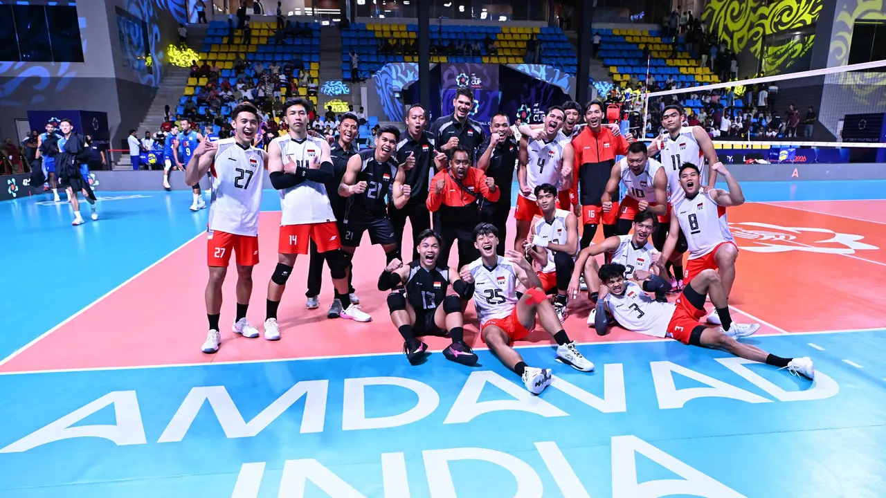 Timnas voli indonesia juara avc cup 2026