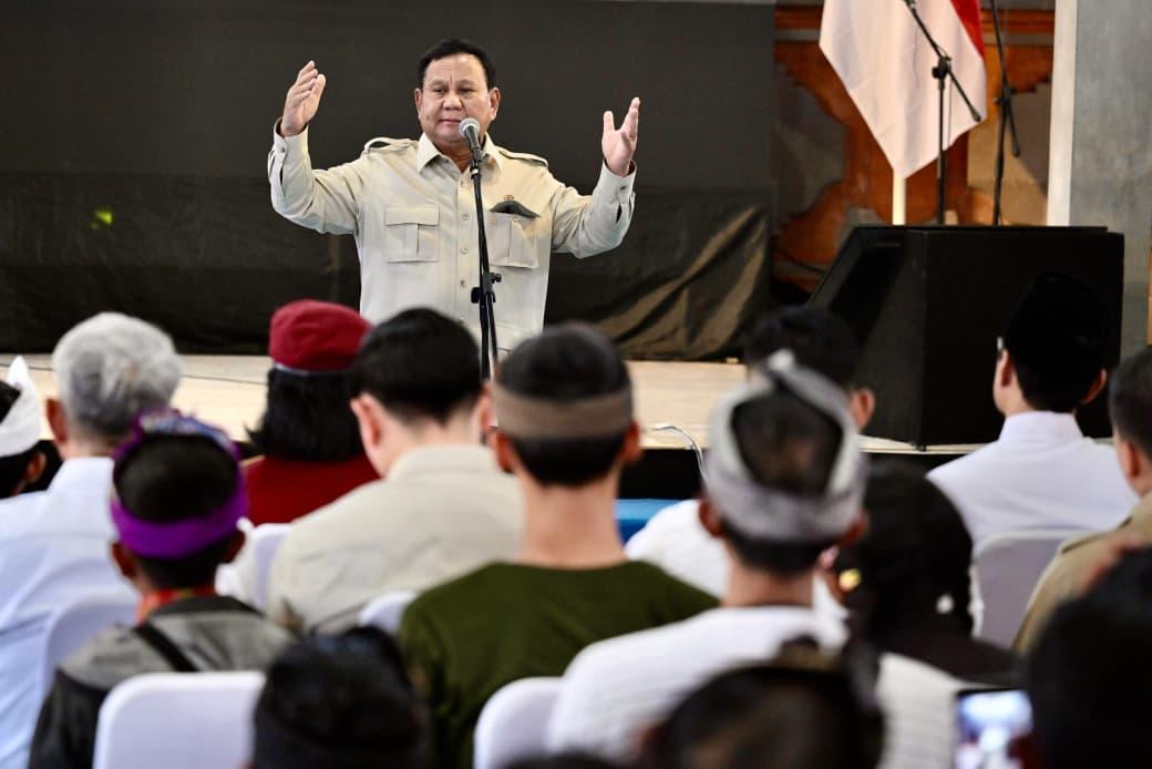 Presiden prabowo tinjau sekolah rakyat 17 tabanan bali Foto bpmi setpres catrawarta Presiden prabowo tinjau sekolah rakyat 17 tabanan bali Foto bpmi setpres