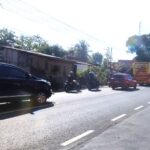 Ruas jalan jogja wonosari padat merayap wisatawan masih antusias ke objek wisata senin 67