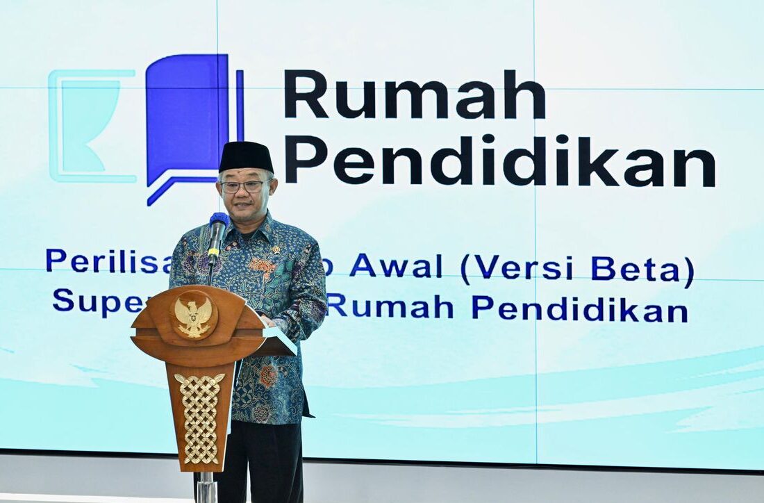 Platform rumah pendidikan ketika diluncurkan pada januari 2025 oleh menteri abdul muti