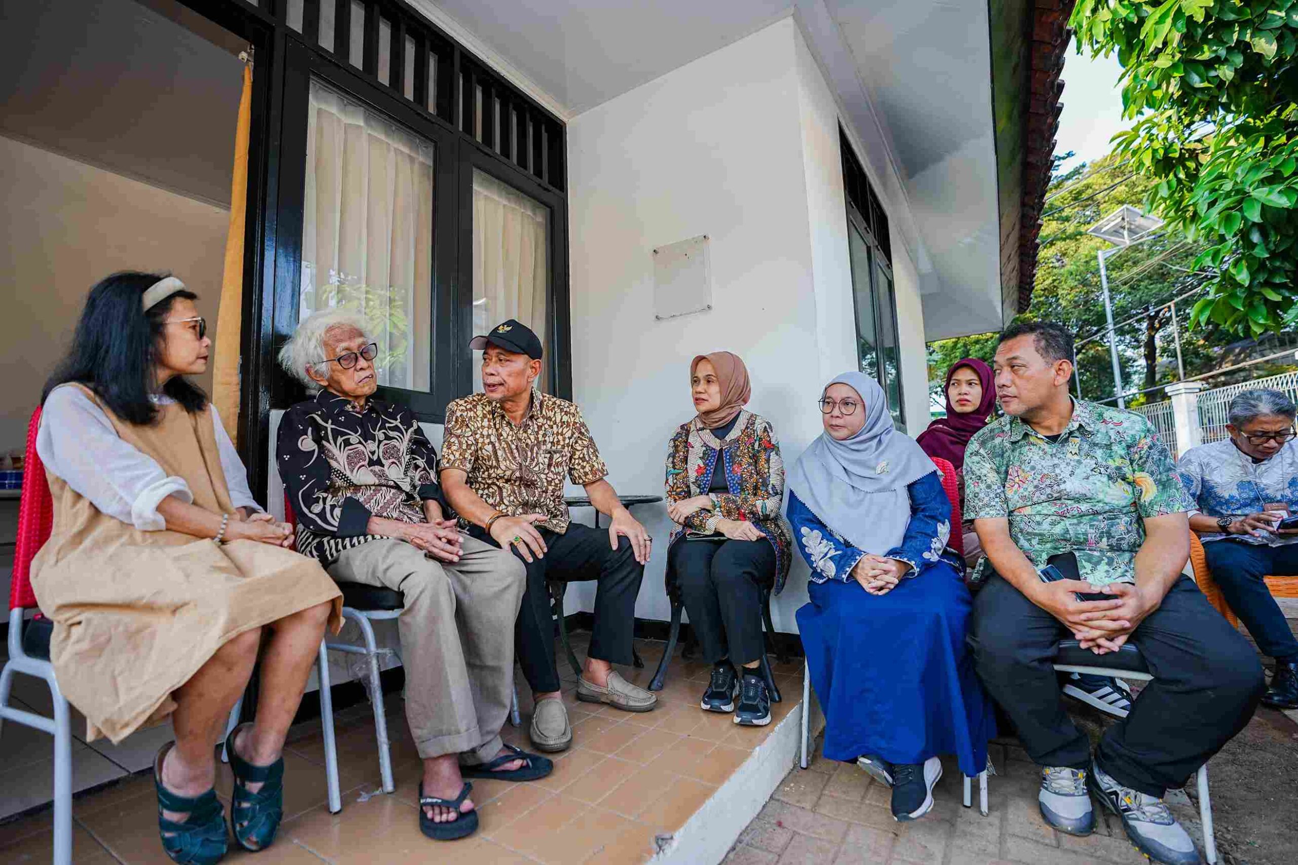 Heru baskoro 84 putra kandung tokoh pers dan pejuang kemerdekaan sk trimurti serta sayuti melik pengetik naskah proklamasi kemerdekaan indonesia hidup terlantar