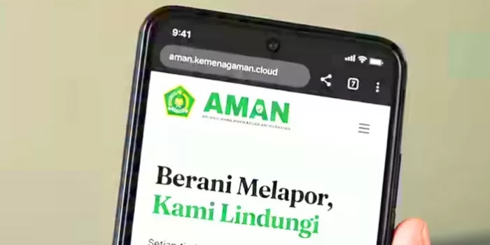 Kemenag meluncurkan aplikasi manajemen aduan antikekerasan aman sebagai kanal pelaporan dugaan kekerasan di lingkungan pendidikan