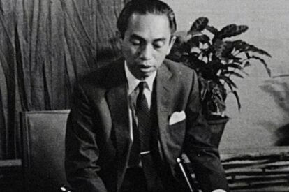 Adam Malik ketika duduk di posisi Menteri Luar Negeri.