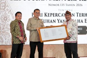 Pemerintah Tetapkan 13 Juli sebagai Hari Kepercayaan Terhadap Tuhan YME